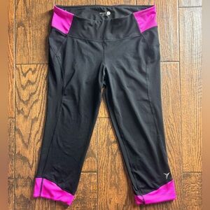 Old Navy Black and Pink Women’s Leggings